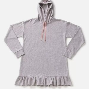 Matilda Jane Gray Tunic with Pink Accents